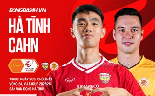 Highlights Hà Tĩnh vs CAHN: Hai quả phạt đền muộn (LPBank V.League 1-2025/26)