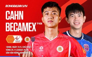 Highlights CAHN vs Becamex TPHCM: Chiến thắng mừng danh hiệu (LPBank V.League 1-2025/26)