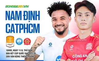 Highlights Nam Định vs CATPHCM: Địa chấn tại Thiên Trường (Cúp Quốc gia Chứng khoán LPBank 2025/26)