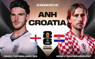 Video bàn thắng Anh vs Croatia: Rượt đuổi hấp dẫn (Bảng L World Cup 2026)