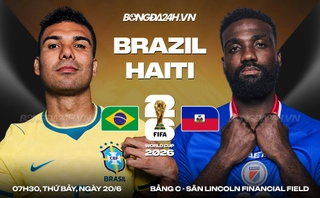 Video bàn thắng Brazil vs Haiti: Ngày của Vinicius (Bảng C World Cup 2026)