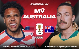 Video bàn thắng Mỹ vs Australia: 3 điểm dễ dàng (Bảng D World Cup 2026)
