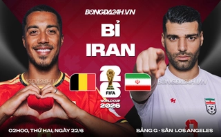 Video bàn thắng Bỉ vs Iran: Thêm trận cầu thất vọng (Bảng G World Cup 2026)