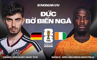 Video bàn thắng Đức vs Bờ Biển Ngà: 3 điểm kịch tính (Bảng E World Cup 2026)