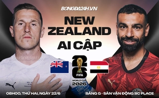 Video bàn thắng New Zealand vs Ai Cập: Gọi tên Salah (Bảng G World Cup 2026)