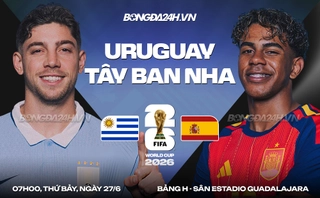 Video bàn thắng Uruguay vs Tây Ban Nha: Đẳng cấp của nhà vua châu Âu (Bảng H World Cup 2026)