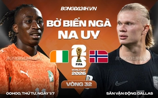Video bàn thắng Bờ Biển Ngà vs Na Uy: Haaland định đoạt trận đấu, Na Uy vào vòng 1/8