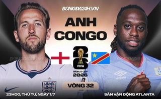 Video bàn thắng Anh vs DR Congo: Công đầu thuộc về Harry Kane