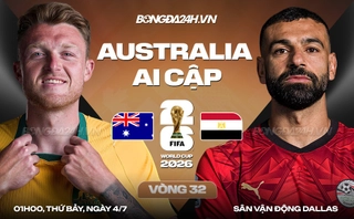 Video bàn thắng Australia vs Ai Cập hôm nay: Thắng luân lưu, Ai Cập vào vòng 1/8