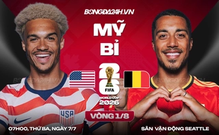 Highlights Mỹ vs Bỉ: Chủ nhà nhận thất bại nặng nề trước Bỉ