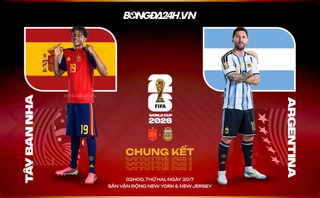 Video bàn thắng Tây Ban Nha vs Argentina: Nhà vô địch lộ diện