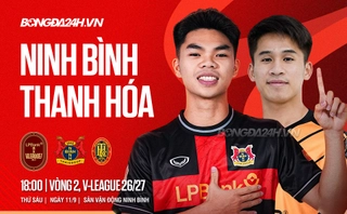 Video Ninh Bình vs Thanh Hóa: Người cũ gieo sầu cho đội khách (Vòng 2 LPBank V.League 1-2026/27)