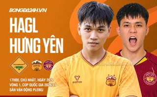 Video bàn thắng HAGL vs Hưng Yên: Dừng bước ngay trên sân nhà (Cúp Quốc gia SACOMBANK 2026/27)
