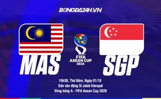 Video bàn thắng Malaysia vs Singapore: Màn hủy diệt ... vô nghĩa (FIFA ASEAN Cup 2026)