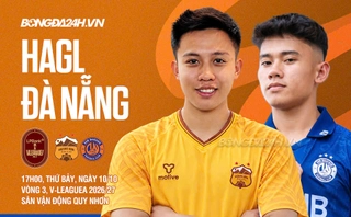 Video bàn thắng HAGL vs Đà Nẵng: Chiến thắng bất ngờ (LPBank V.League 1-2026/27)