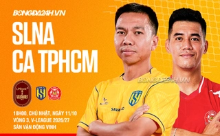 Video bàn thắng SLNA vs CATPHCM: Pha ghi bàn may mắn của Tiến Linh (LPBank V.League 1-2026/27)