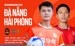 Video bàn thắng Đà Nẵng vs Hải Phòng: Thất bại nặng nề (LPBank V.League 1-2026/27)