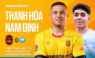 Video bàn thắng Thanh Hóa vs Nam Định: Lần đầu của Tuấn Hải (LPBank V.League 1-2026/27)