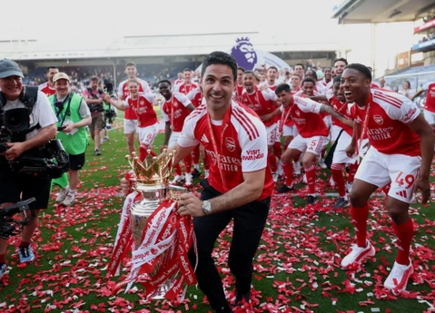 Mikel Arteta tiet lo khoanh khac ong biet Arsenal se vo dich NHA.