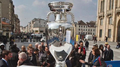 VCK EURO 2016 có thể mang lại cho Pháp 1,3 tỷ Euro