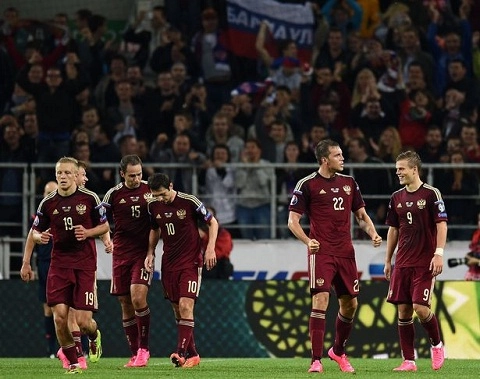 Đường đến Euro 2016 của ĐT Nga: Khó lặp lại “kỳ tích Hiddink”