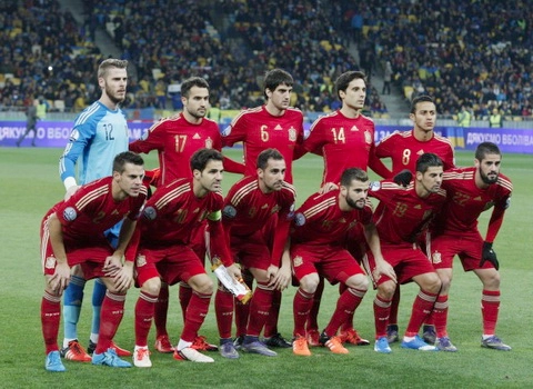 Danh sách cầu thủ ĐTQG Tây Ban Nha tham dự VCK Euro 2016