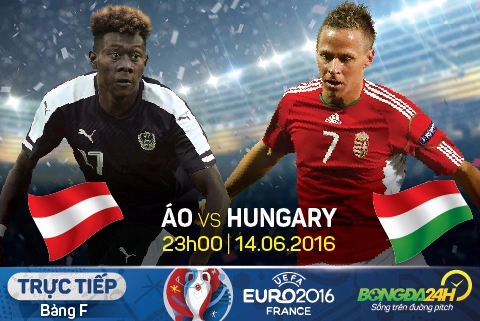 Áo 0-2 Hungary (Kết Thúc): Lối chơi hoa mỹ giúp Hungary đánh bại hàng xóm