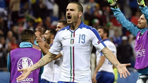 Bonucci: Italia sẽ còn chơi hay hơn nữa ở VCK Euro 2016
