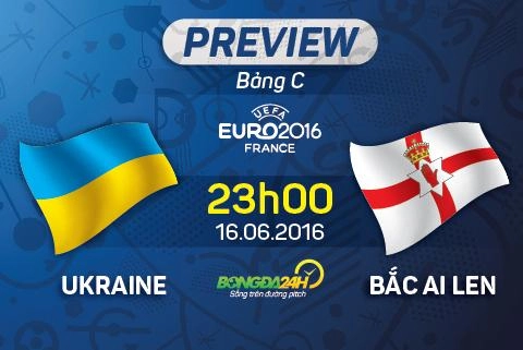 Ukraine vs Bắc Ireland (23h00 ngày 16/6): Chơi bóng đá đi, Norn Iron!