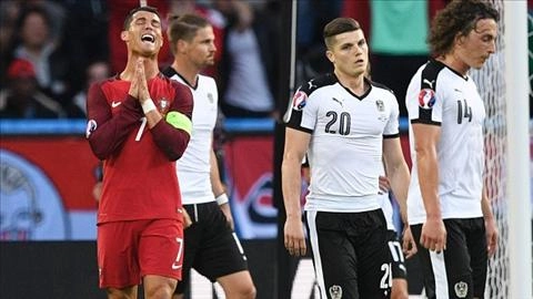 Video clip bàn thắng: Bồ Đào Nha 0-0 Áo (Bảng F VCK 2016)