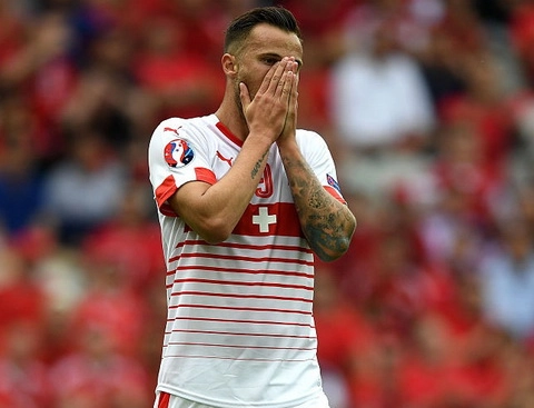 Vượt qua vòng bảng Euro 2016, Thụy Sĩ xác lập một kỷ lục mới