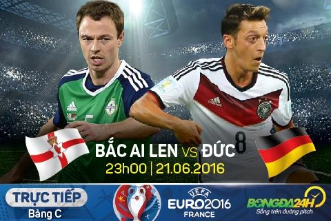 Bắc Ireland 0-1 Đức (KT): Thắng tối thiểu vì dứt điểm kém