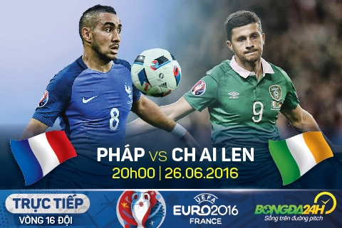 Pháp 2-1 CH Ireland (KT): Griezmann tỏa sáng, Les Bleus thắng ngược