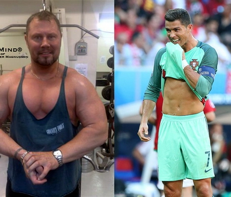 Ronaldo hành xử như một ... con lợn