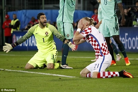 Video clip tổng hợp: Croatia 0-1 BĐN (Vòng 1/8 Euro 2016)