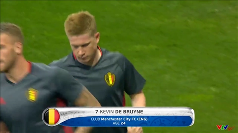 Kevin De Bruyne khởi động nóng người trước trận Hungary vs Bỉ