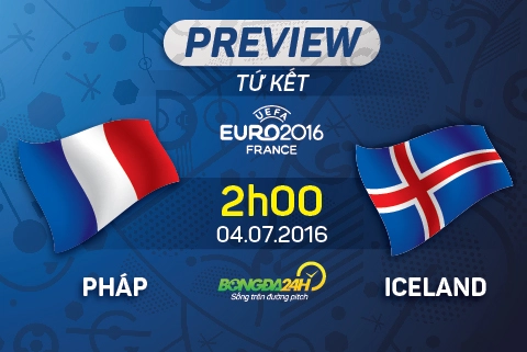 Pháp vs Iceland (2h ngày 4/7): Khi Deschamps lại phải xoay