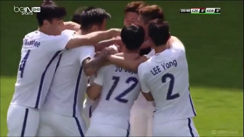 Video clip bàn thắng: CH Séc 1-2 Hàn Quốc (Giao hữu Quốc tế 2016)