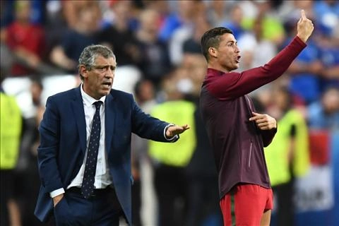 Ronaldo khích lệ tinh thần đồng đội ra sao ở giờ nghỉ trận CK Euro 2016?