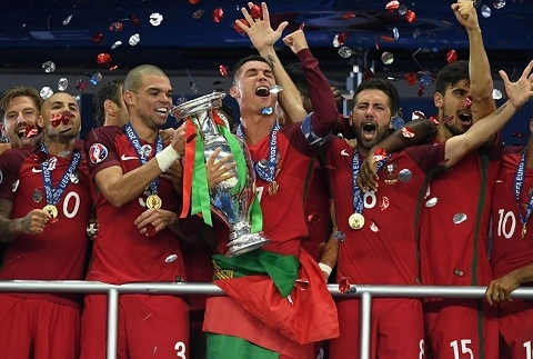 Bồ Đào Nha tiếp tục vô địch về tiền thưởng tại Euro 2016