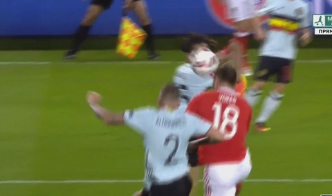 Sam Vokes ấn định tỷ số 3-1 cho trận đấu Wales vs Bỉ