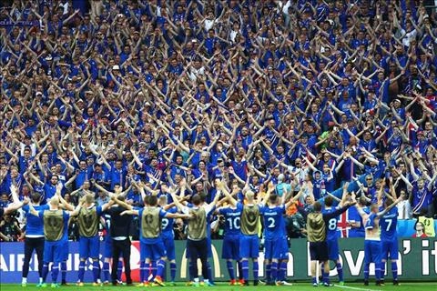 Vào tứ kết Euro 2016, Iceland bơi trong tiền thưởng