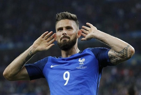 Dính chấn thương Giroud có thể lỡ trận đấu với Đức