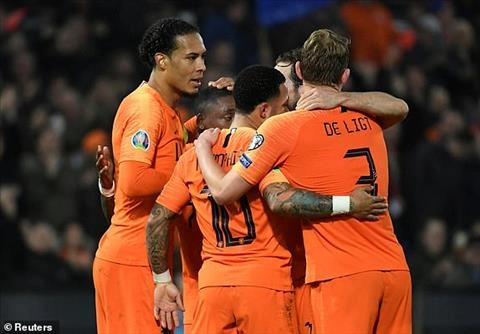 Video tổng hợp: Hà Lan 4-0 Belarus (Vòng loại Euro 2020)