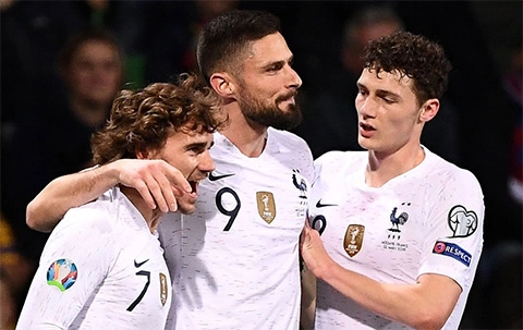 Moldova 1-4 Pháp: Màn dạo đầu mỹ mãn của nhà ĐKVĐ thế giới