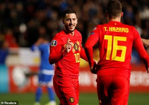 Video tổng hợp: Síp 0-2 Bỉ (Vòng loại Euro 2020)