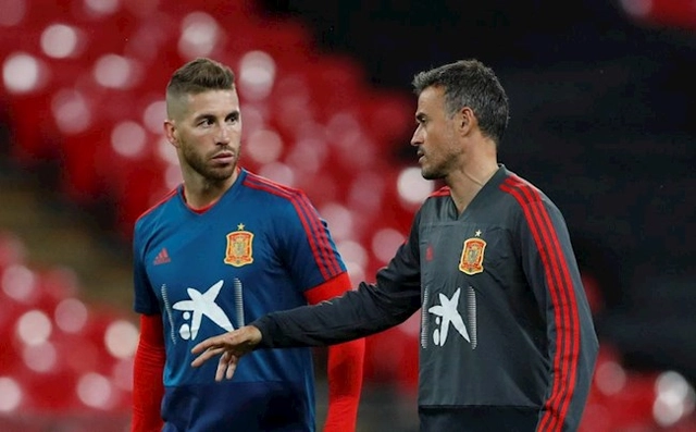Luis Enrique giải thích lý do phế Ramos
