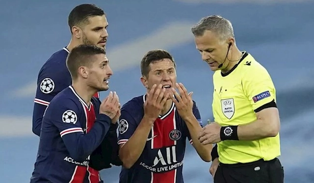 Trọng tài được chỉ định trận chung kết EURO là kẻ thù của Verratti