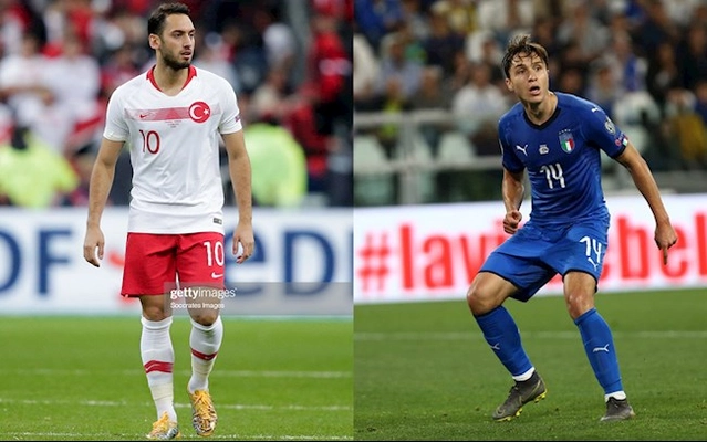 Trực tiếp bóng đá Euro 2020 : Thổ Nhĩ Kỳ vs Italia link xem VTV3