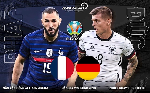 Trận cầu vàng: Dự đoán  Pháp vs Đức (2h00 ngày 16/6)